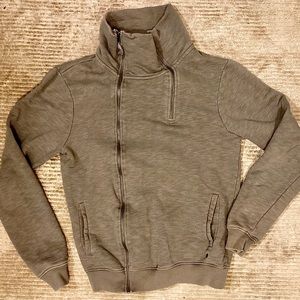 All Saints double zipper sweatshirt